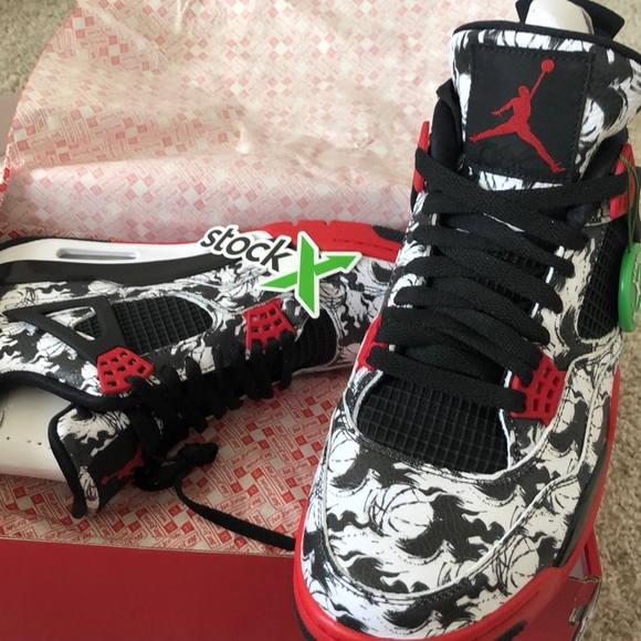 jordan 4 tattoo stockx